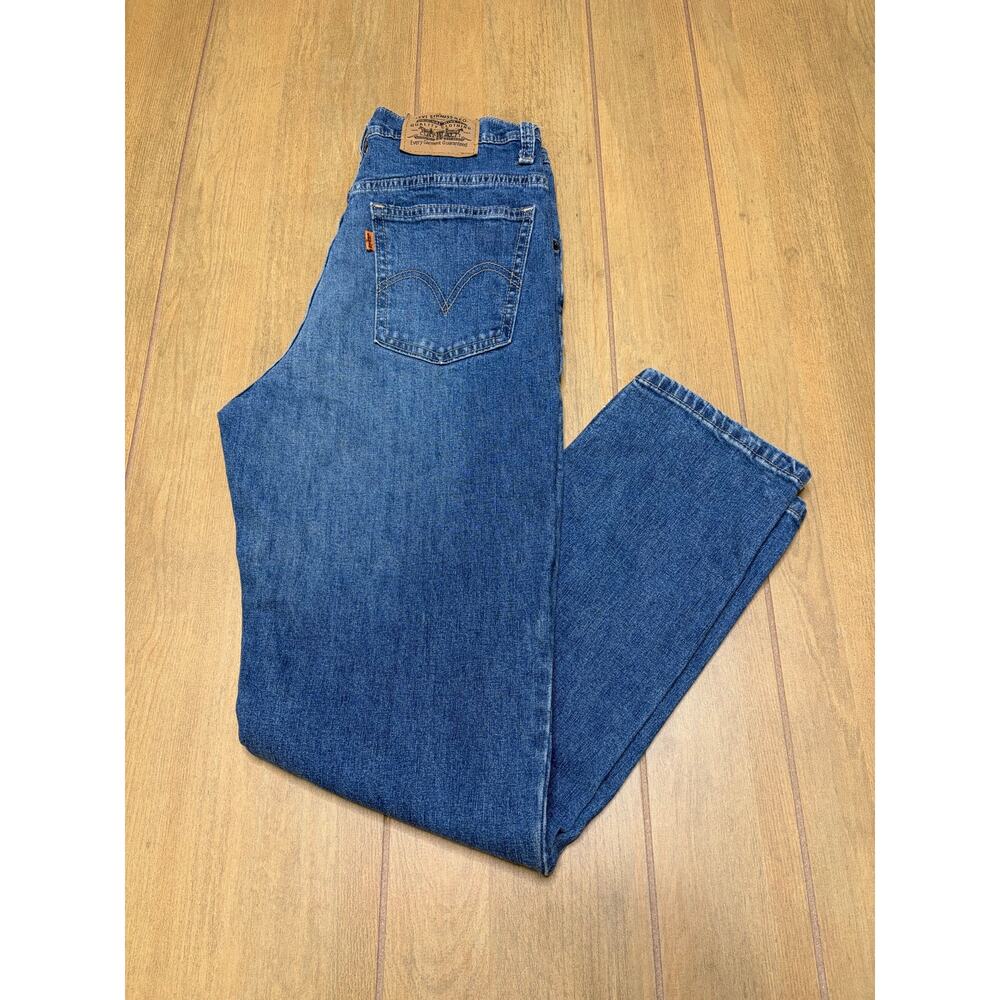 Vintage Levi’s Orange Tab Jeans Women’s 26x28 Blue Denim Straight Leg Y2K